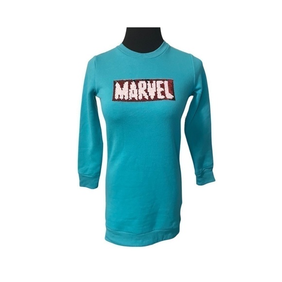 Spotted Zebra Marvel Girls' Tunic Sweatshirt! NWT! - Picture 1 of 4